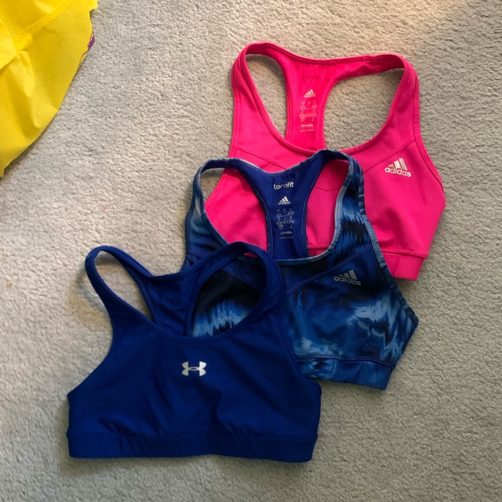 Set of 3 sports bras